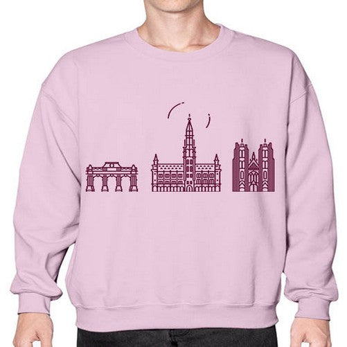 Brussels 507# - cities- Sweatshirt - Crew