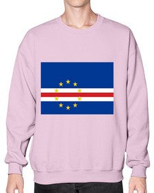 Cabo Verde 525# - world flags- Sweatshirt - Crew