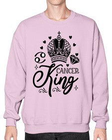 Cancer king 158# - cancer- Sweatshirt - Crew