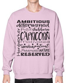 Capricorn 566# - capricorn- Sweatshirt - Crew