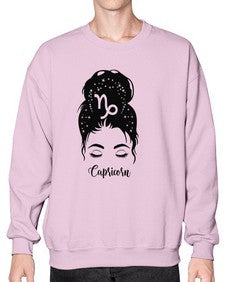 Capricorn Woman - capricorn- Sweatshirt - Crew