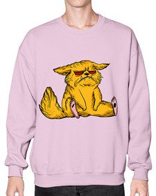 Cat 30# - cartoon animals- Sweatshirt - Crew