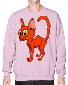 Cat 32# - cartoon animals- Sweatshirt - Crew