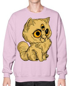 Cat 35# - cartoon animals- Sweatshirt - Crew