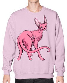 Cat 45# - cartoon animals- Sweatshirt - Crew