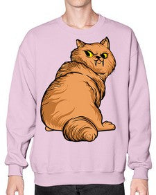 Cat 48# - cartoon animals- Sweatshirt - Crew