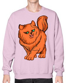 Cat 49# - cartoon animals- Sweatshirt - Crew