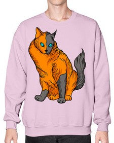 Cat 54# - cartoon animals- Sweatshirt - Crew