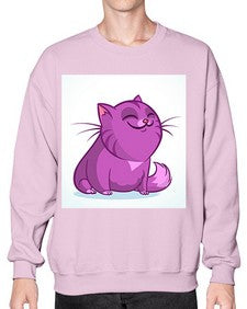 Cat 60# - cartoon animals- Sweatshirt - Crew