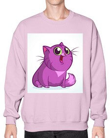 Cat 61# - cartoon animals- Sweatshirt - Crew