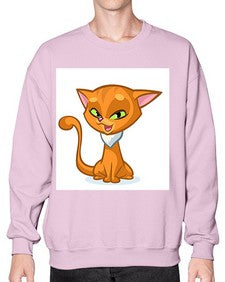 Cat 69# - cartoon animals- Sweatshirt - Crew