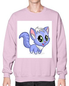 Cat 70# - cartoon animals- Sweatshirt - Crew