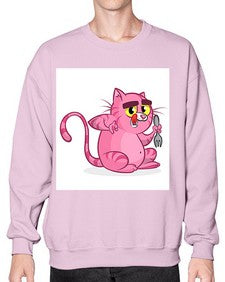 Cat 71# - cartoon animals- Sweatshirt - Crew