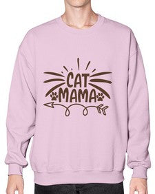 Cat Mama Style 5# - cats- Sweatshirt - Crew