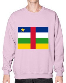Central African Republic 551# - world flags- Sweatshirt - Crew