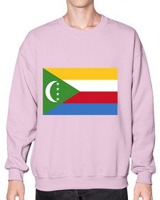 Comoros 612# - world flags- Sweatshirt - Crew