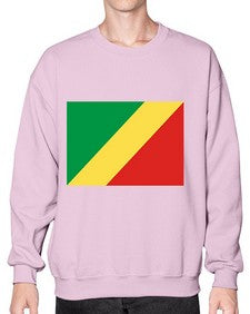 Congo Republic of the 614# - world flags- Sweatshirt - Crew