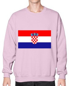 Croatia 633# - world flags- Sweatshirt - Crew