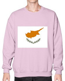 Cyprus 636# - world flags- Sweatshirt - Crew