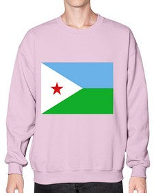 Djibouti 670# - world flags- Sweatshirt - Crew