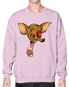 Dog 106# - cartoon animals- Sweatshirt - Crew
