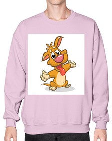 Dog 86# - cartoon animals- Sweatshirt - Crew