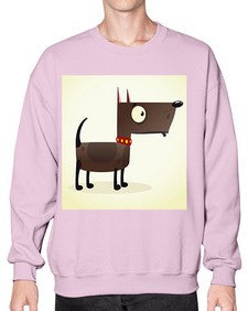 Dog 87# - cartoon animals- Sweatshirt - Crew