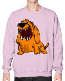 Dog 90# - cartoon animals- Sweatshirt - Crew
