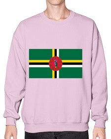 Dominica 675# - world flags- Sweatshirt - Crew