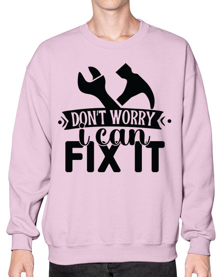 Dont Worry I Can Fix It 723# - nail tech- Sweatshirt - Crew