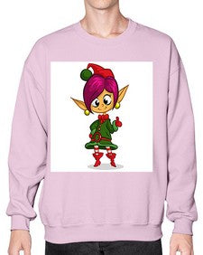 Elf 118# - cartoon general- Sweatshirt - Crew