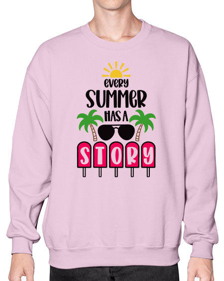 Every Summer Has A Story Style 46# - summer- Sweatshirt - Crew