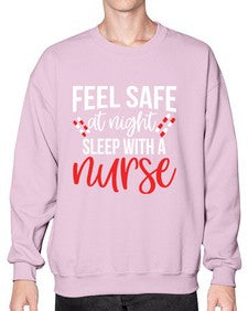 Feel Save Style 778# - nurse- Sweatshirt - Crew