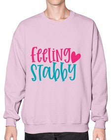 Feeling Stabby Nurse Style 780# - nurse- Sweatshirt - Crew