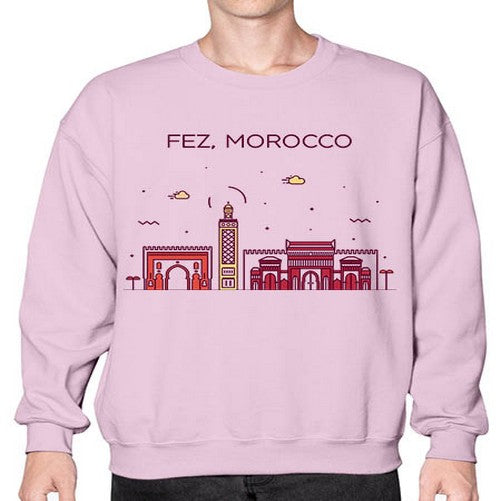 Fez 720# - cities- Sweatshirt - Crew