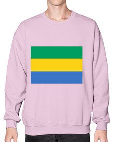 Gabon 754# - world flags- Sweatshirt - Crew
