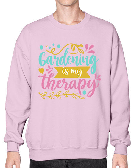Gardening is my therapy Style 66# - summer- Sweatshirt - Crew