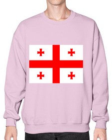 Georgia 759# - world flags- Sweatshirt - Crew