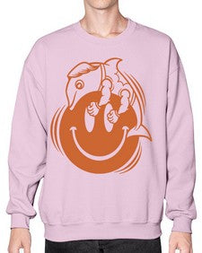 Give smile get hugs 131# - cartoon general- Sweatshirt - Crew