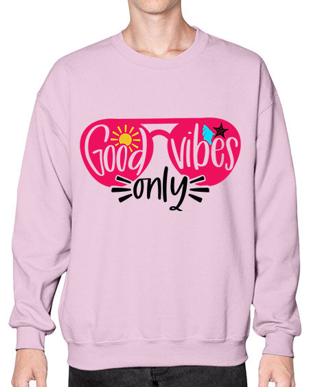 Good Vibes Only Style 42# - summer- Sweatshirt - Crew