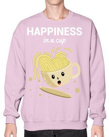 Happiness in a Cup 1029# - Ramen- Sweatshirt - Crew
