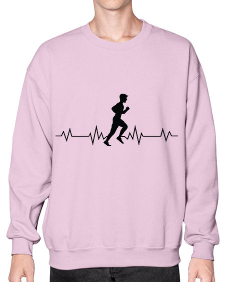 Heart Beat Runner - sports general- Sweatshirt - Crew