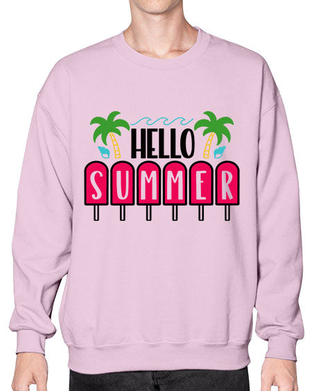 Hello Summer Style 39# - summer- Sweatshirt - Crew