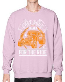 Hey Rod thanks for the ride 52# - hot rod- Sweatshirt - Crew