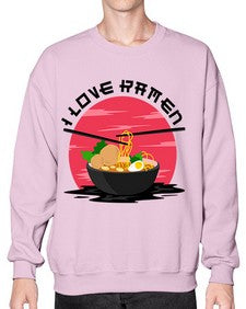 I Love Ramen 1142# - Ramen- Sweatshirt - Crew