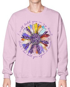 I Will Hold You In My Hear Alzheimer 178# - alzheimers- Sweatshirt - Crew
