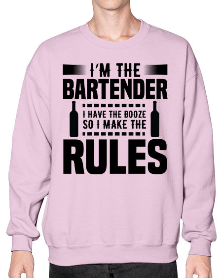 I am the Bartender Style 187# - bartender- Sweatshirt - Crew