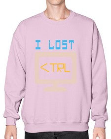 I lost Ctrl 40# - computer- Sweatshirt - Crew