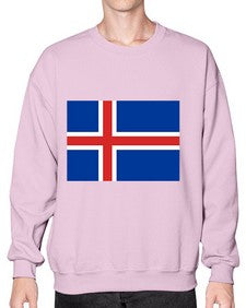 Iceland 921# - world flags- Sweatshirt - Crew