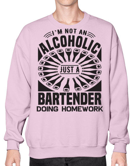 Im not an Style 233# - bartender- Sweatshirt - Crew